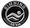 Svart märke 10 km simning