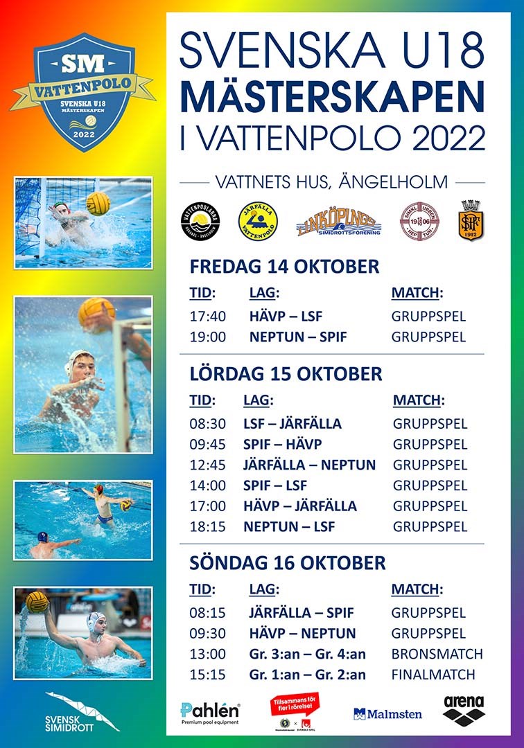 Svenska U18.mästerskapen 2022 vatenpolo